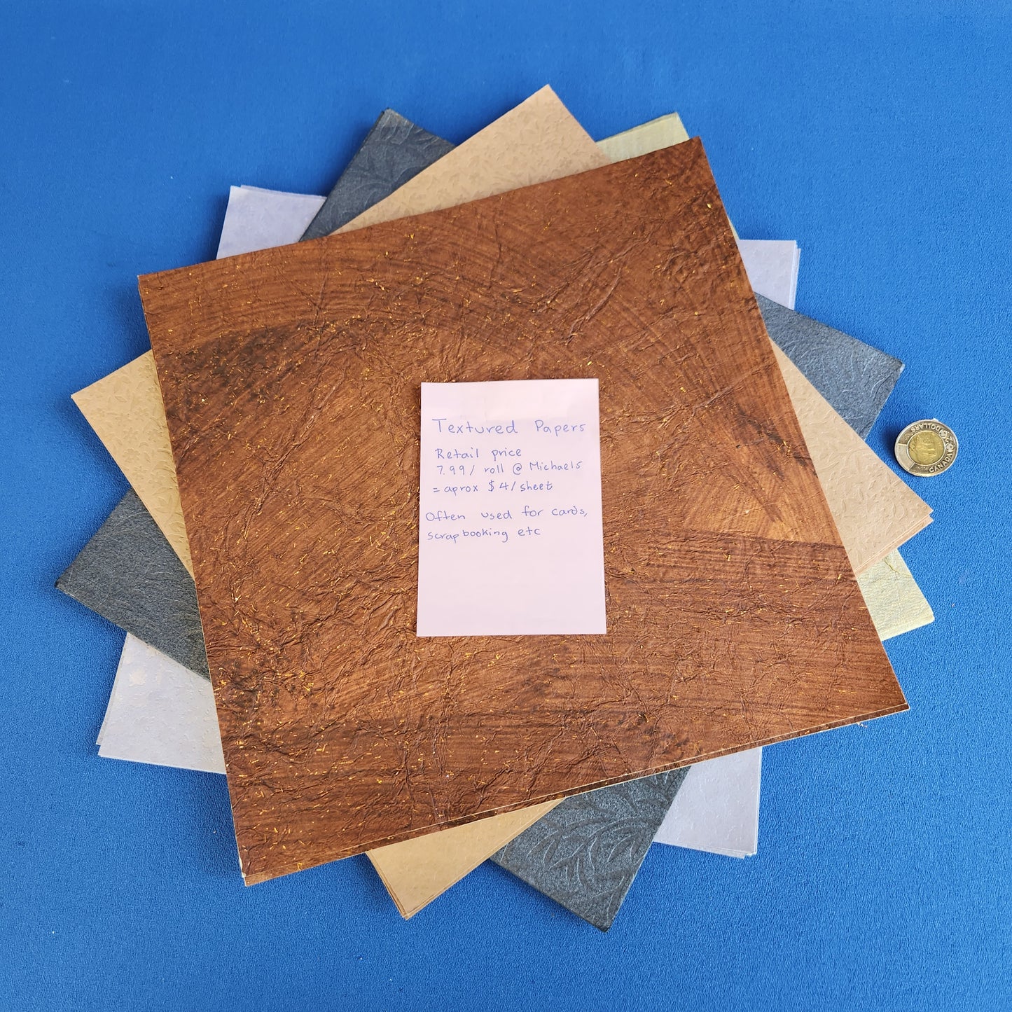 textured paper