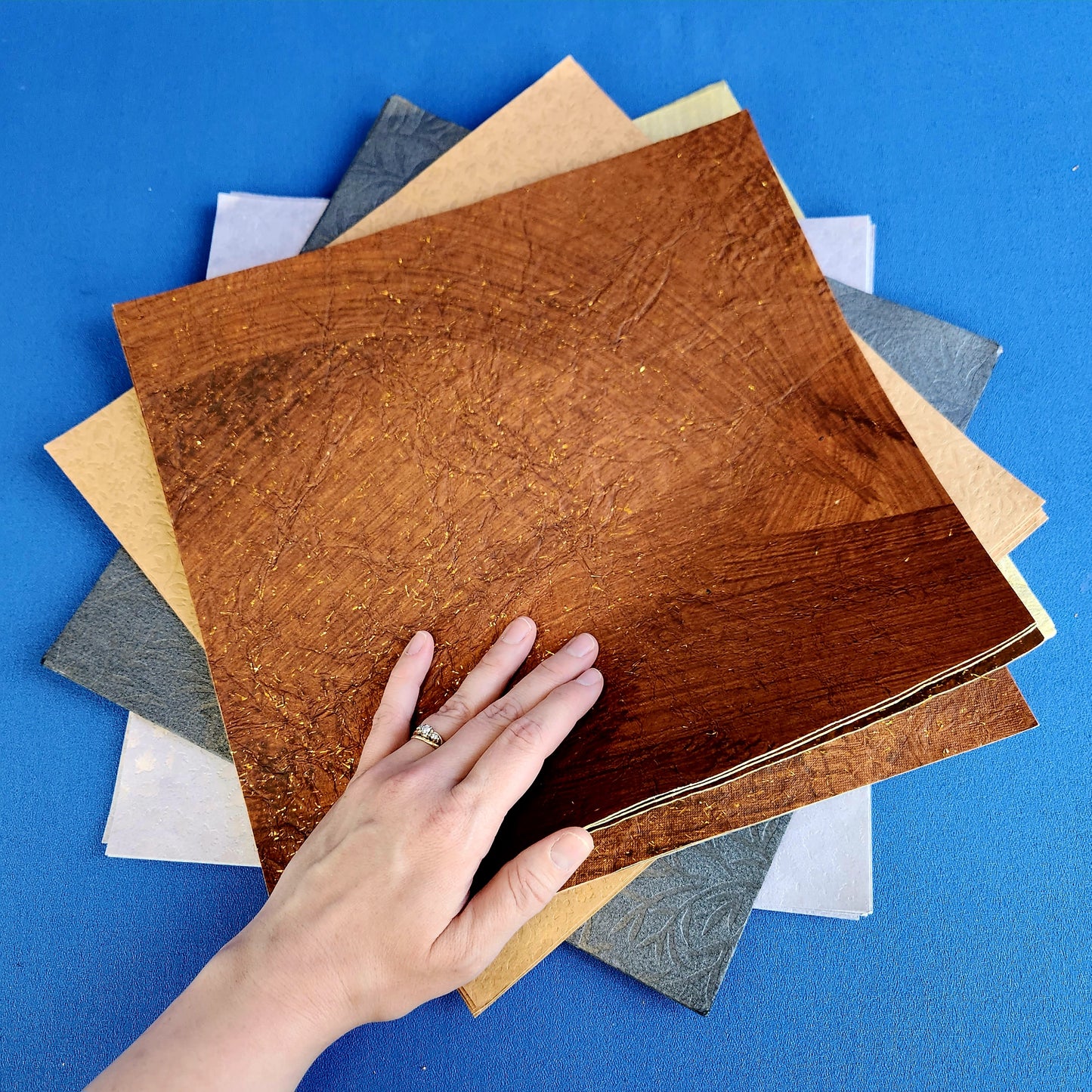 textured paper
