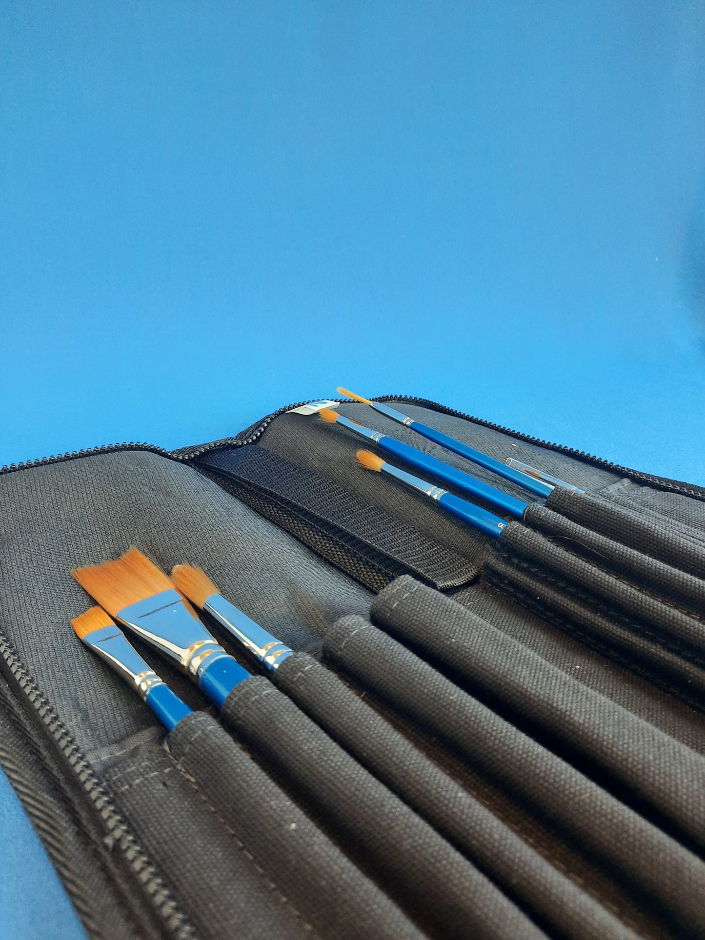 watercolour paintbrush and case set