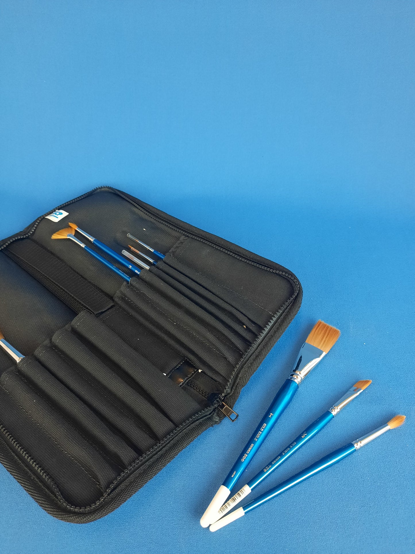 watercolour paintbrush and case set