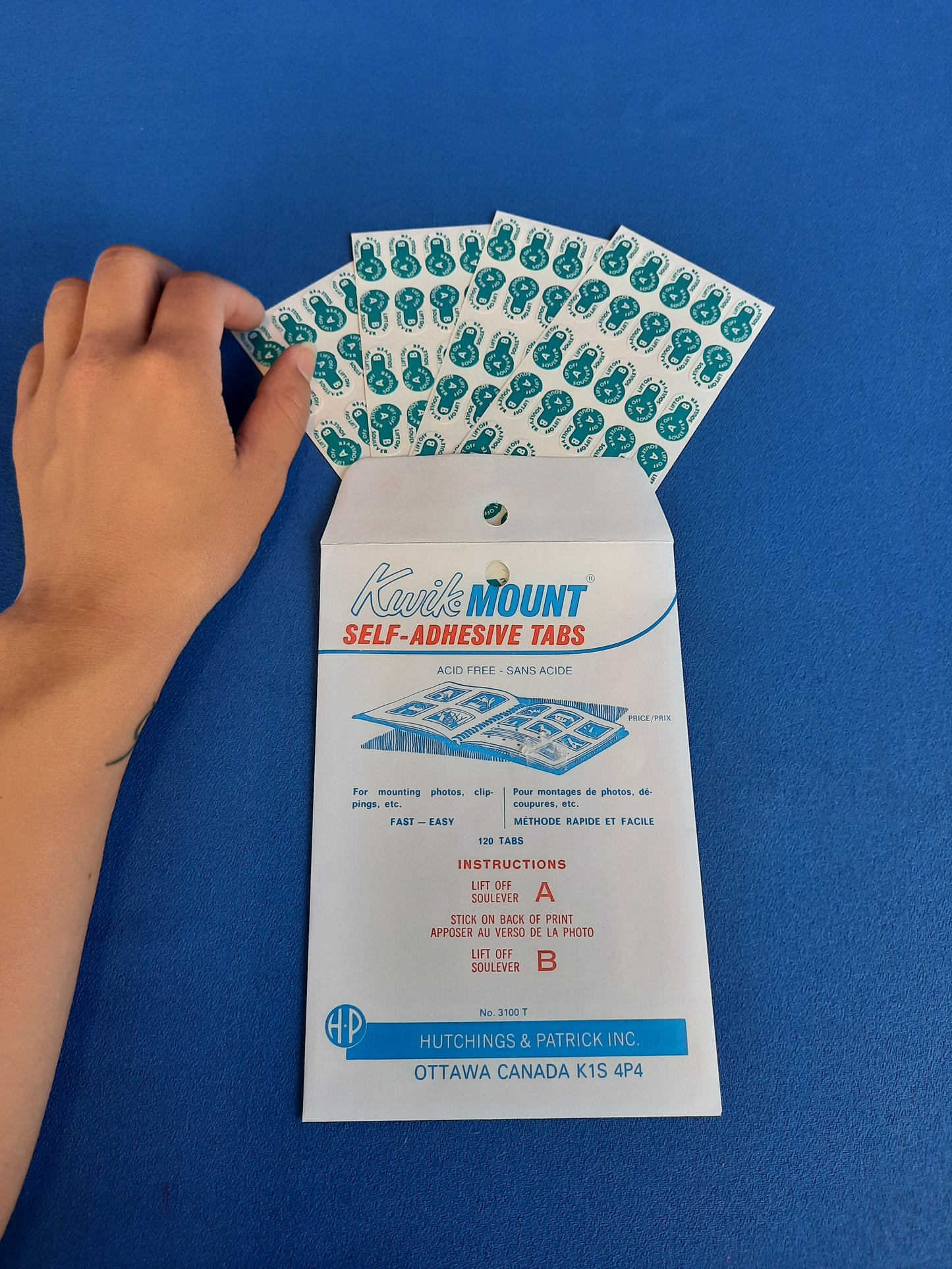 kwikmount adhesive tabs