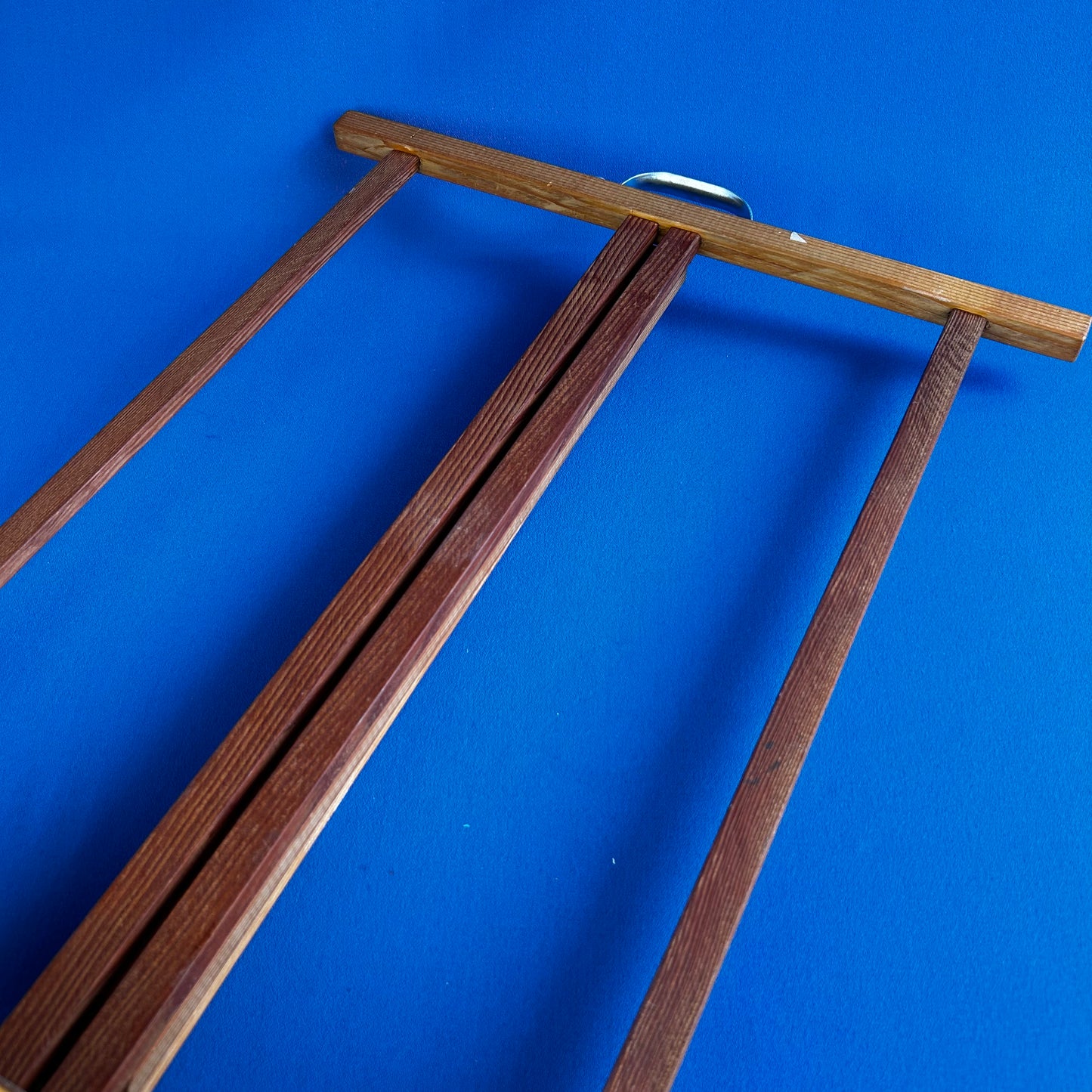 wooden table easel