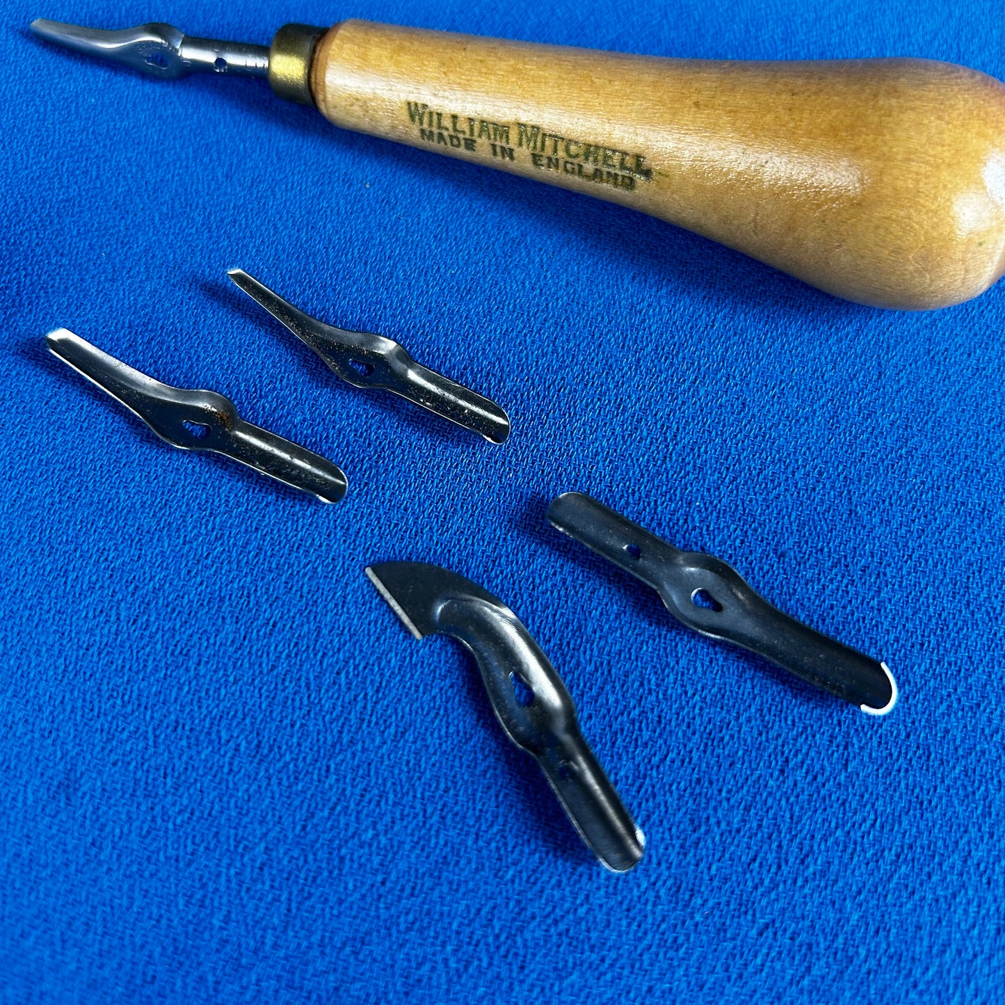 vintage lino cutter sets by reeves and sons