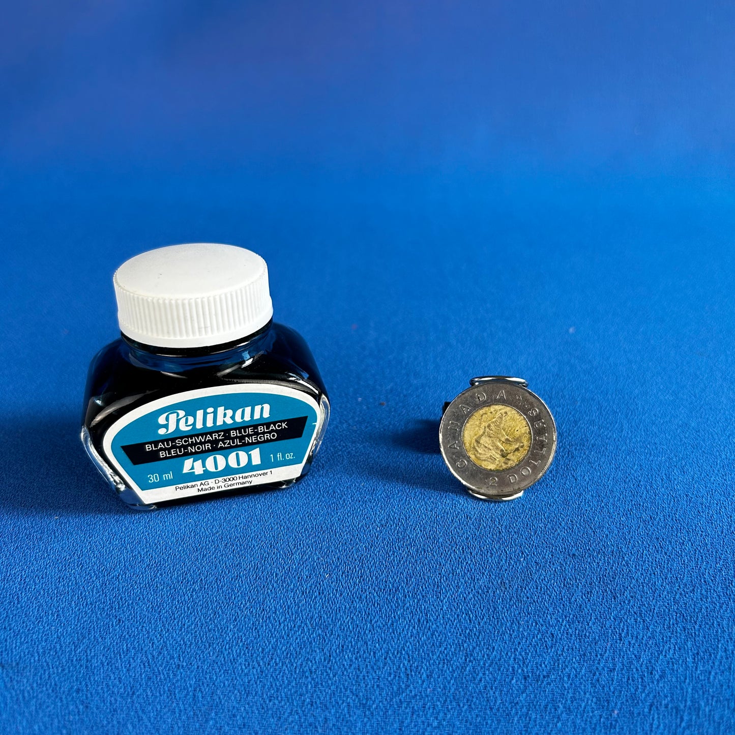 vintage blue black ink by pelikan
