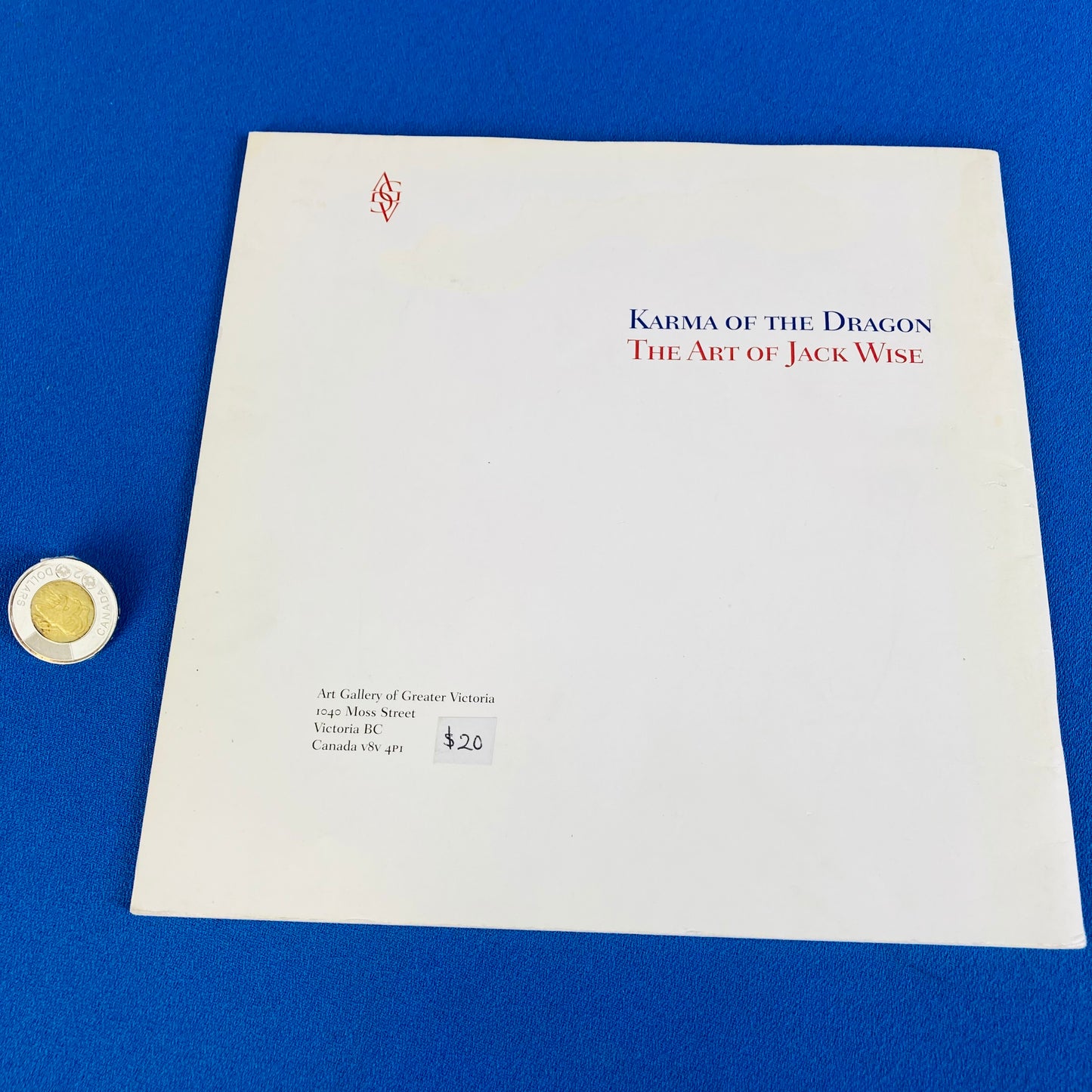 karma of the dragon: art of jack wise - catalogue