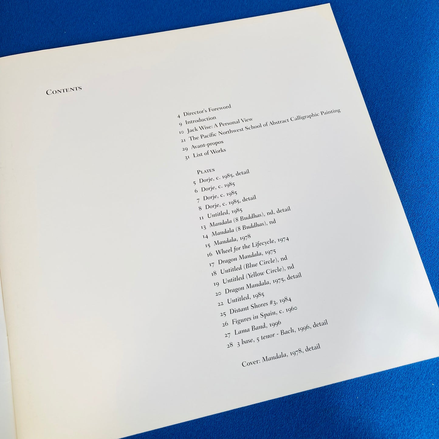 karma of the dragon: art of jack wise - catalogue