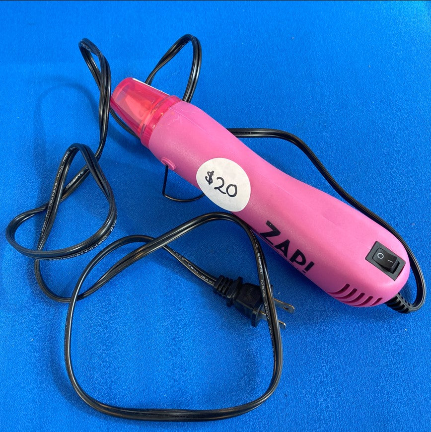 zap painting blowdryer