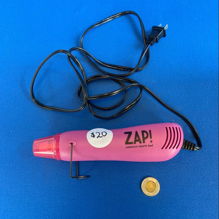 zap painting blowdryer
