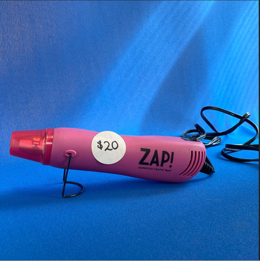 zap painting blowdryer