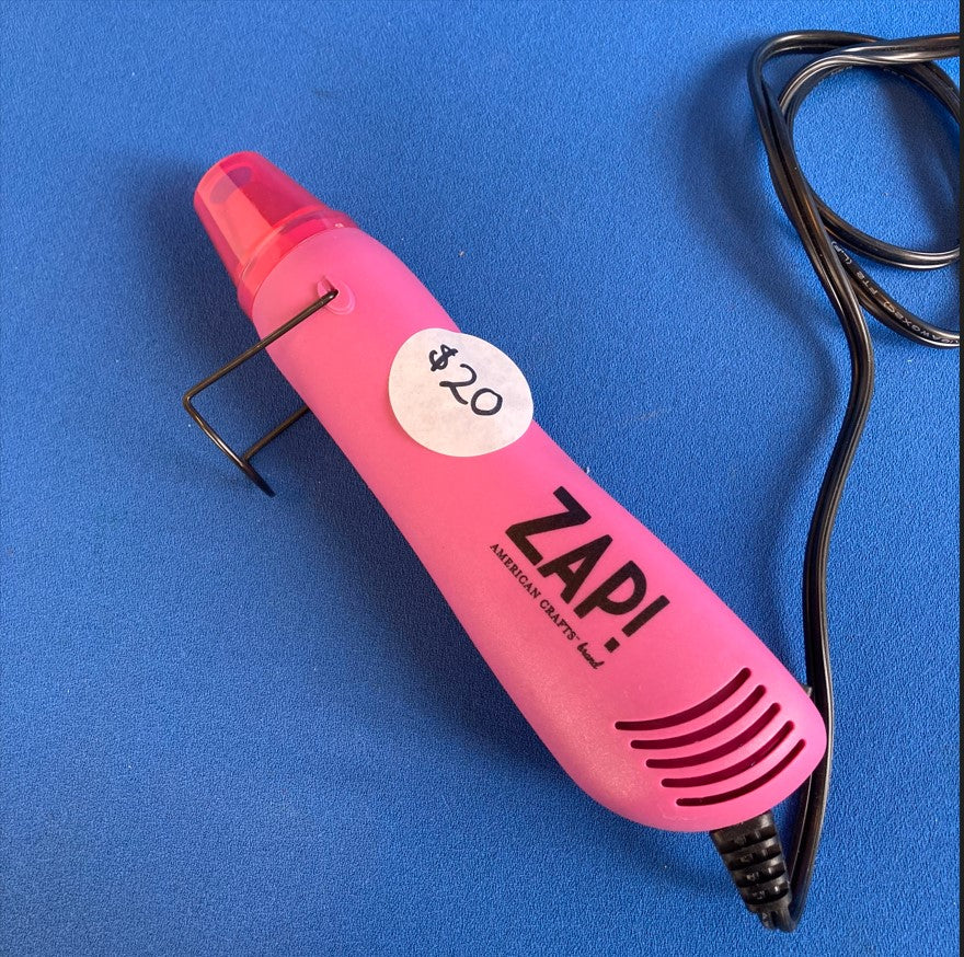 zap painting blowdryer