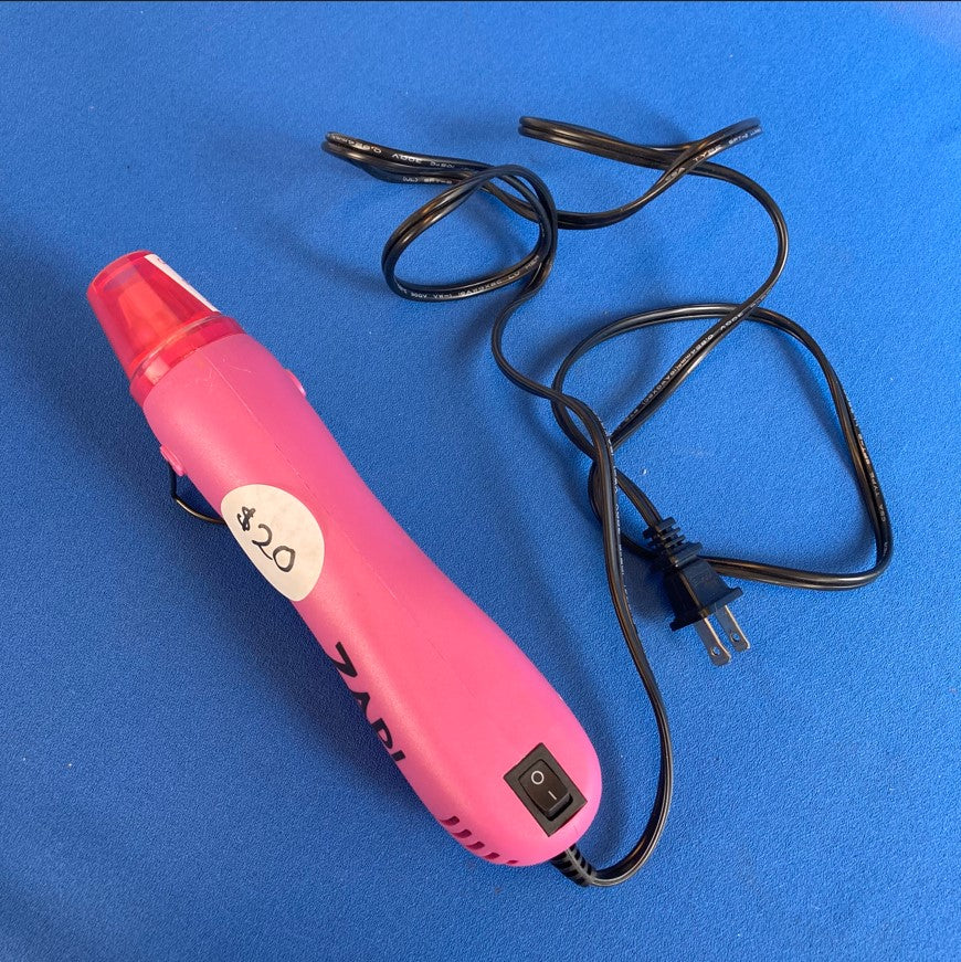 zap painting blowdryer