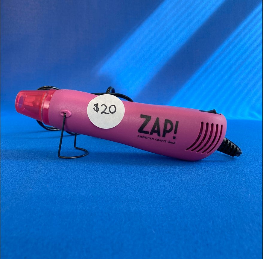 zap painting blowdryer
