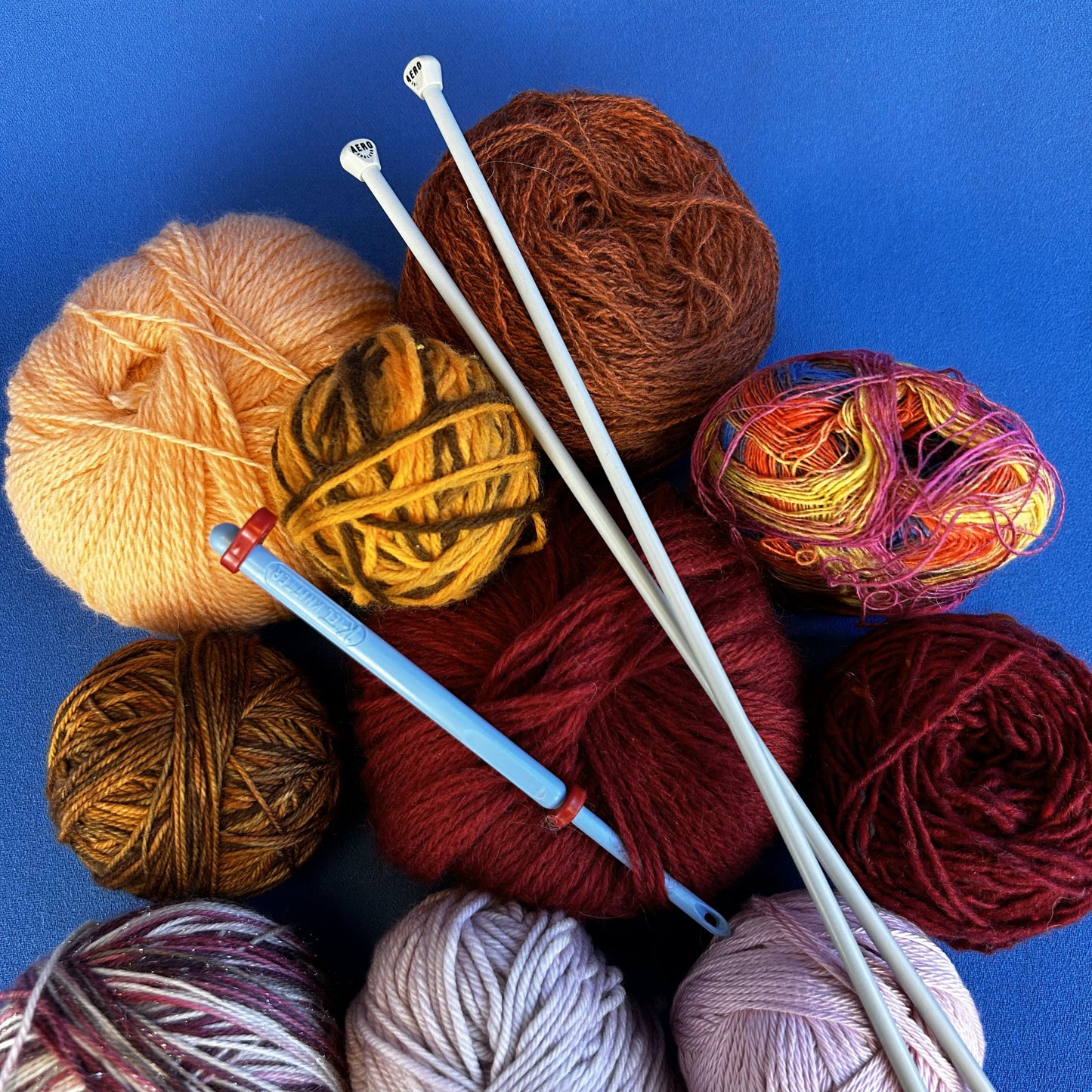 abel morrall aero knitting needles set