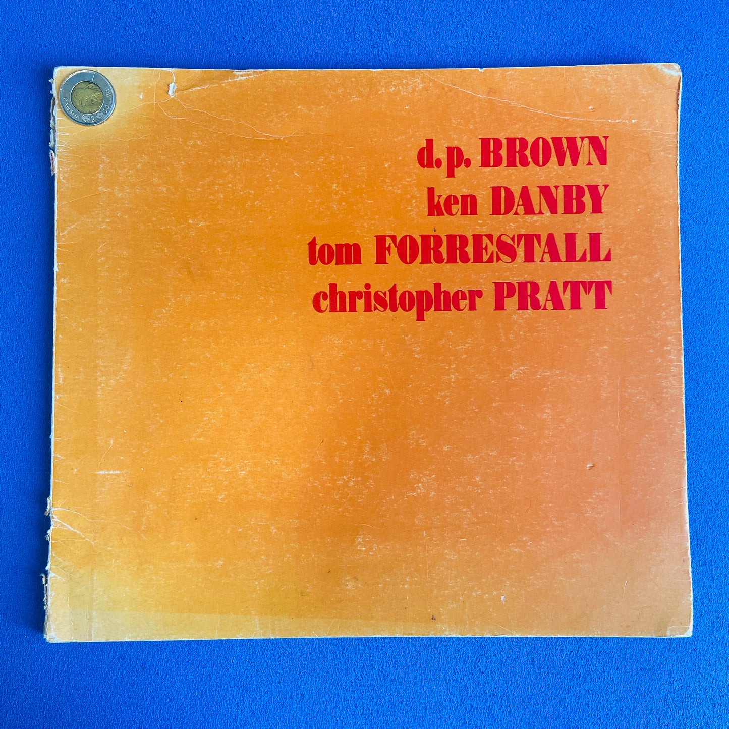 artist exhibition book by d.p. brown, ken danby, tom forrestall, and christopher pratt