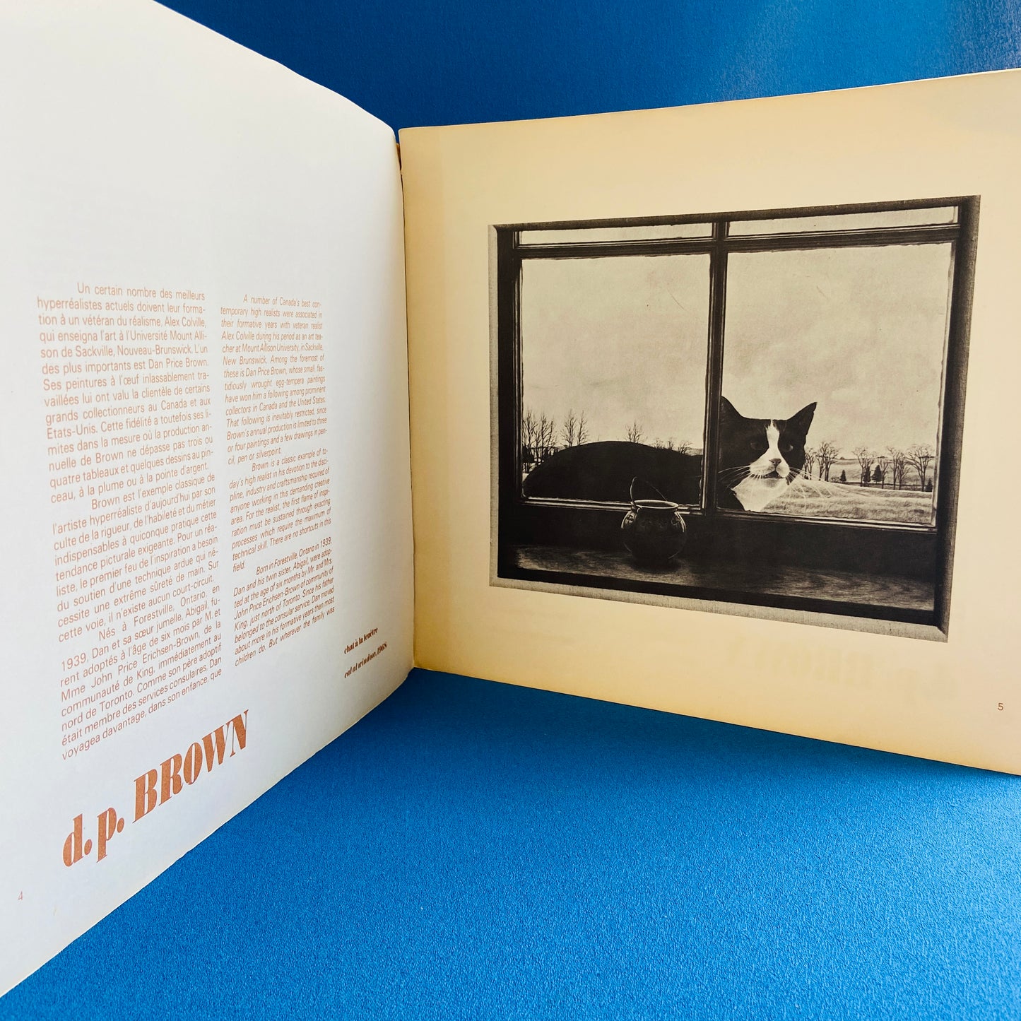artist exhibition book by d.p. brown, ken danby, tom forrestall, and christopher pratt