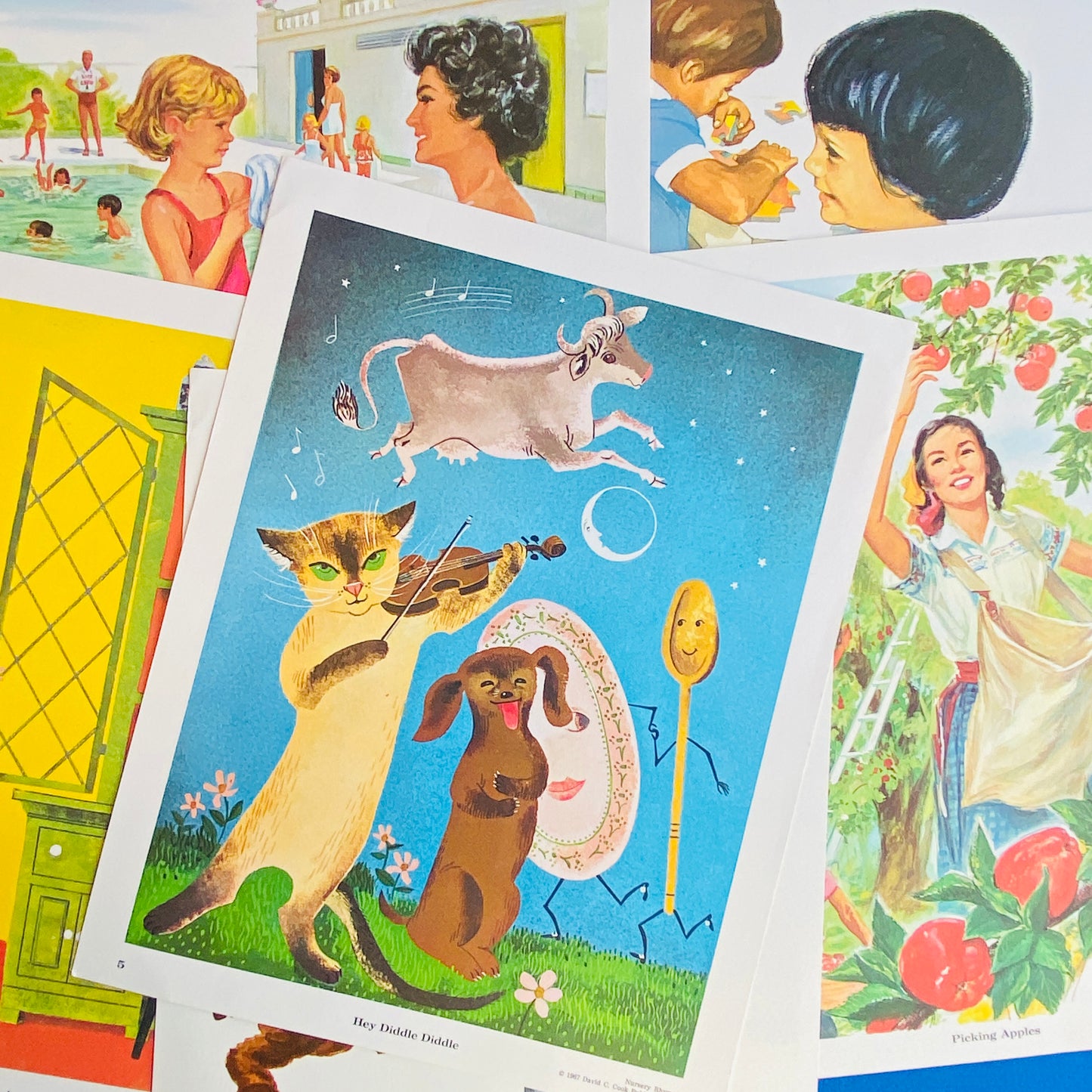 vintage prints for kids by cook publishing