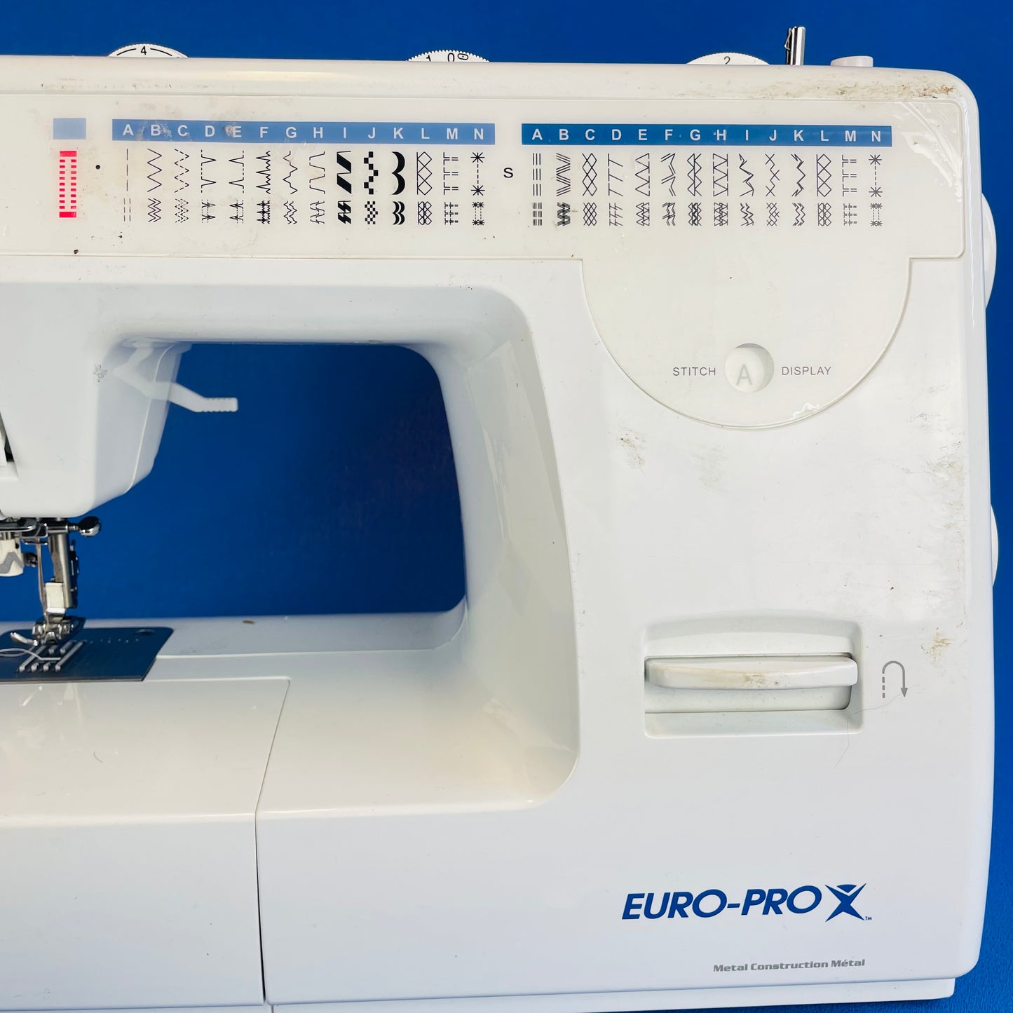 euro-pro sewing machine model 7130