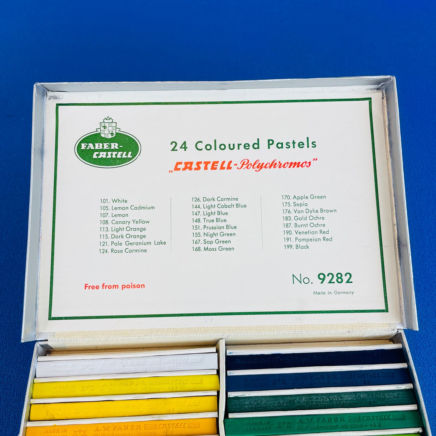 1950's faber-castell polychromos pastels