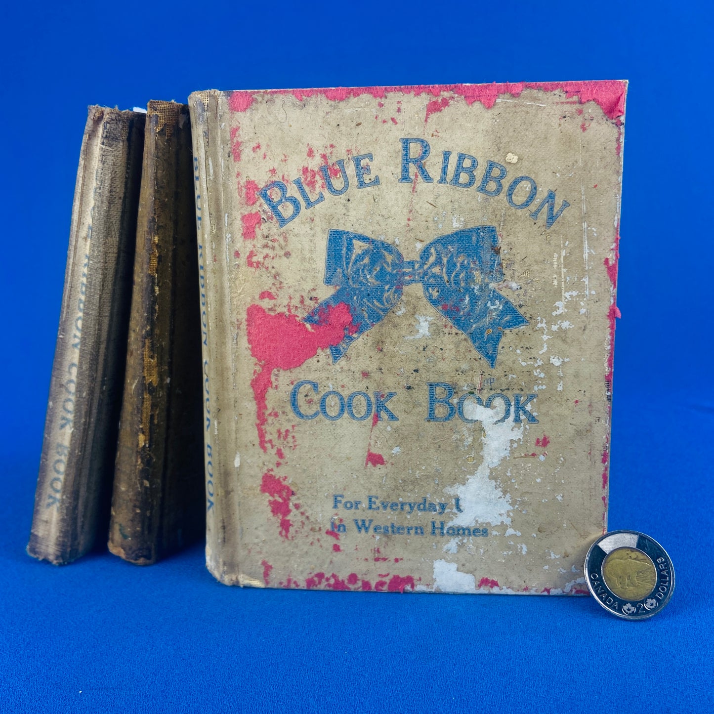 vintage blue ribbon cookbooks