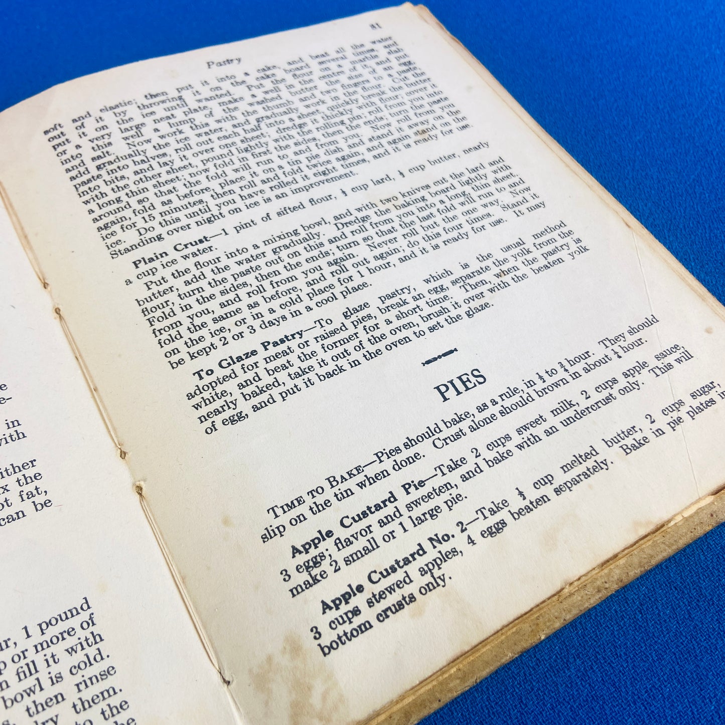 vintage blue ribbon cookbooks