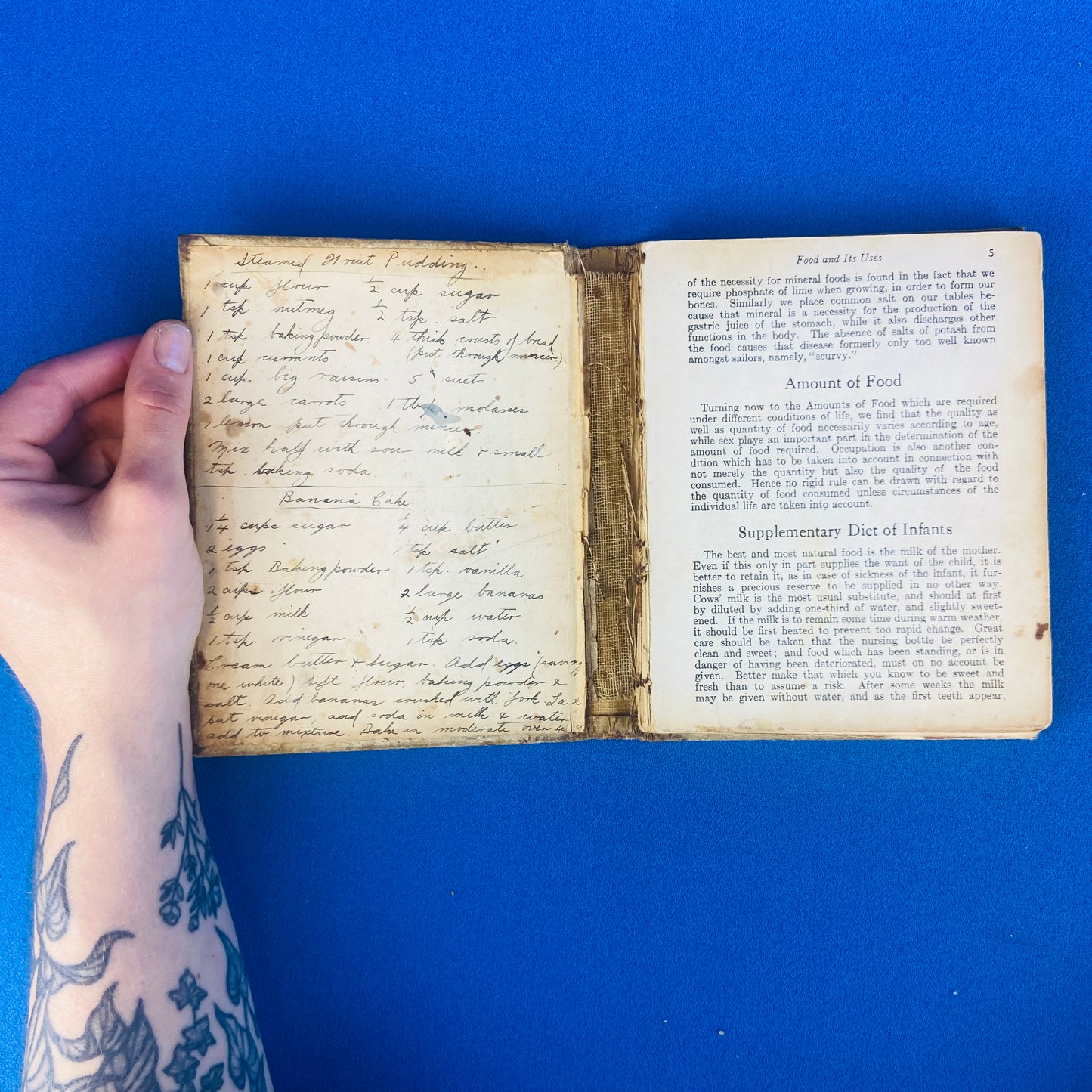 vintage blue ribbon cookbooks