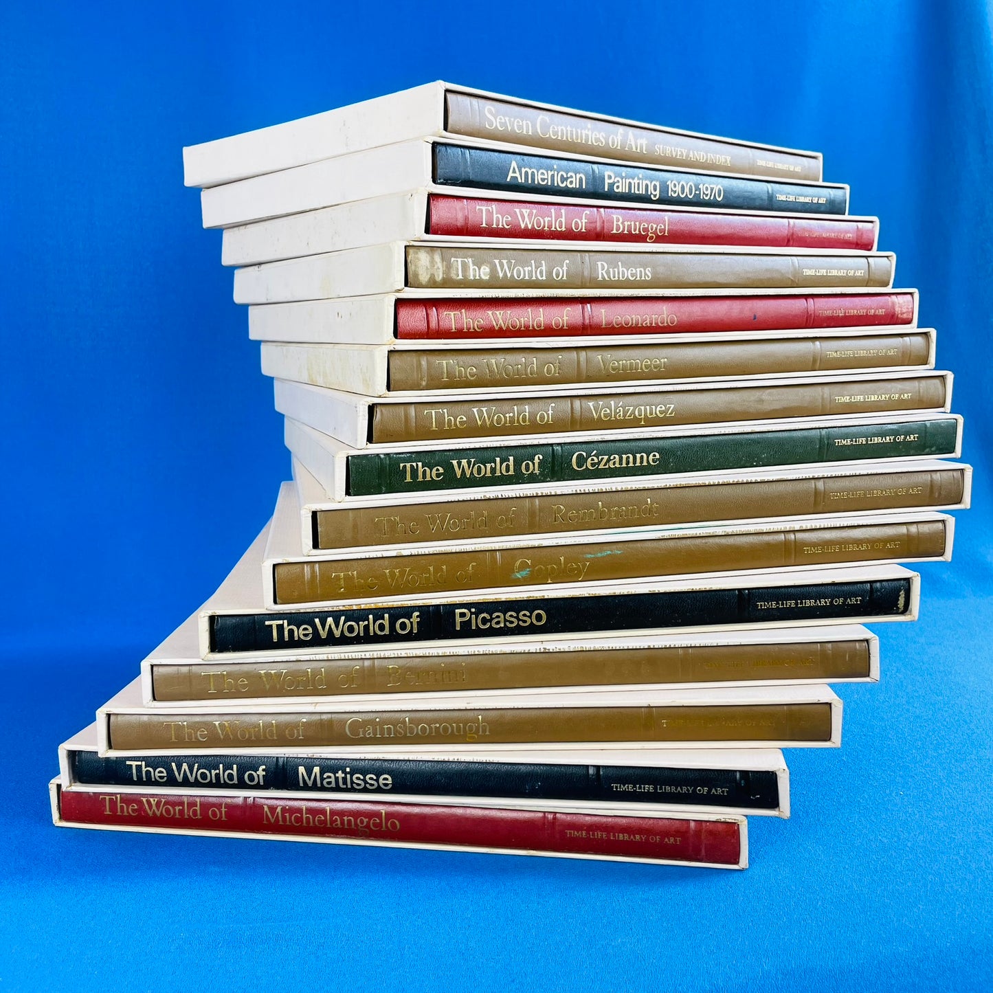 1967 time-life library of art book series