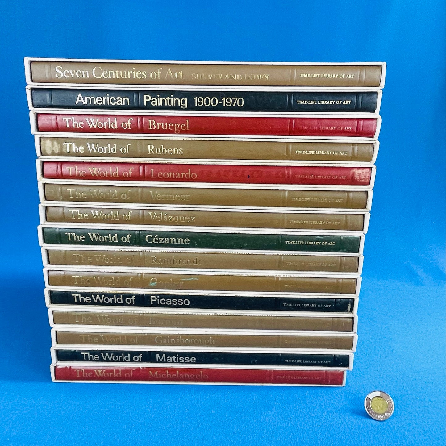1967 time-life library of art book series