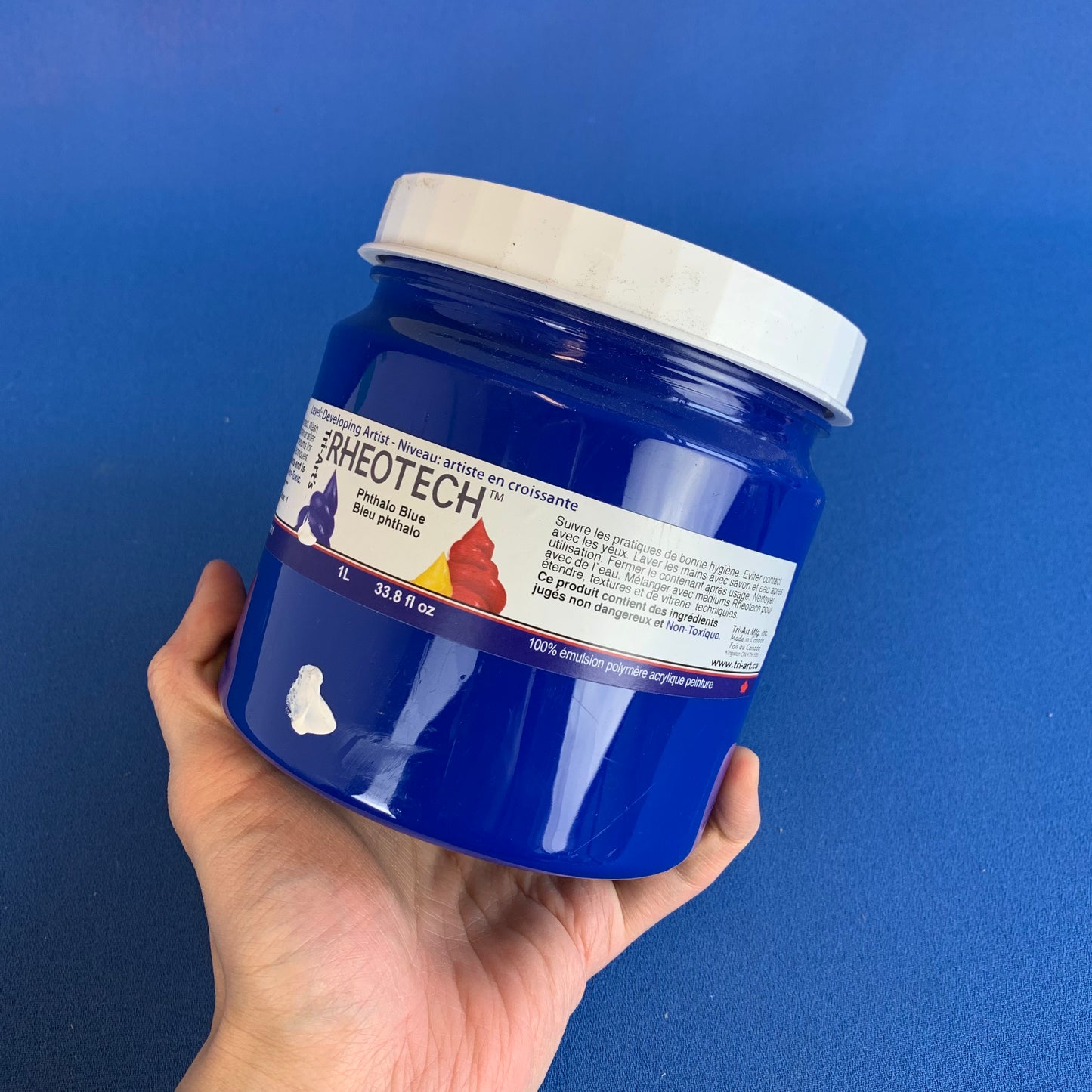 tri-art's rheotech 100% acrylic polymer emulsion paint