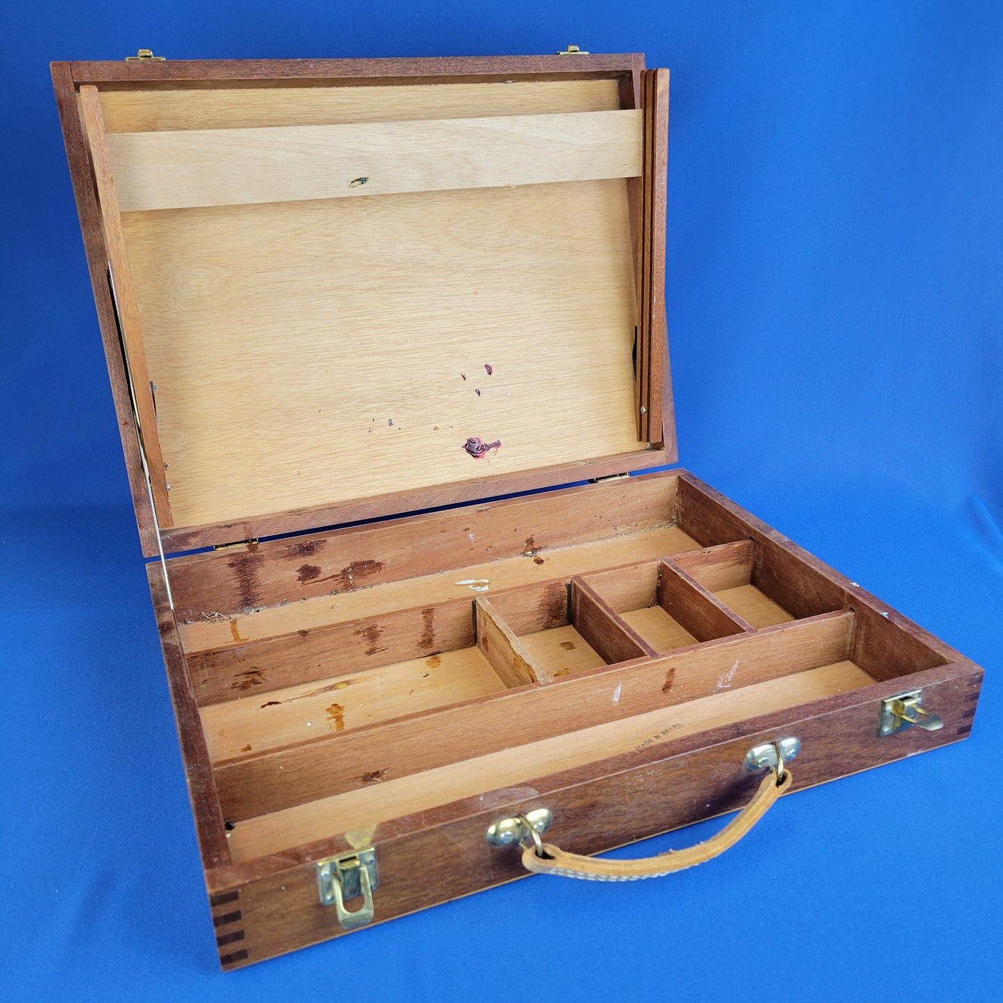 wooden paint box by demco