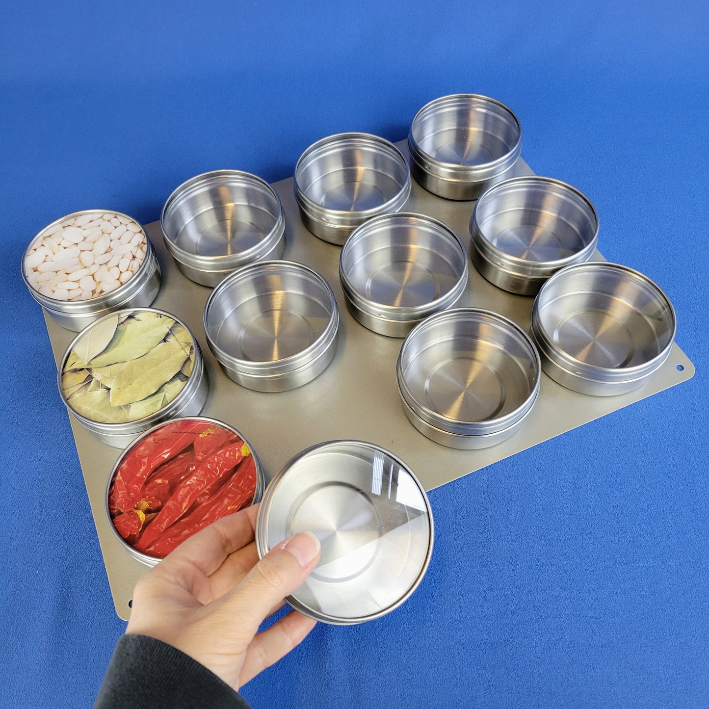 magnetic storage containers
