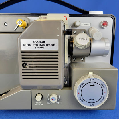 vintage cine projector s400 by canon