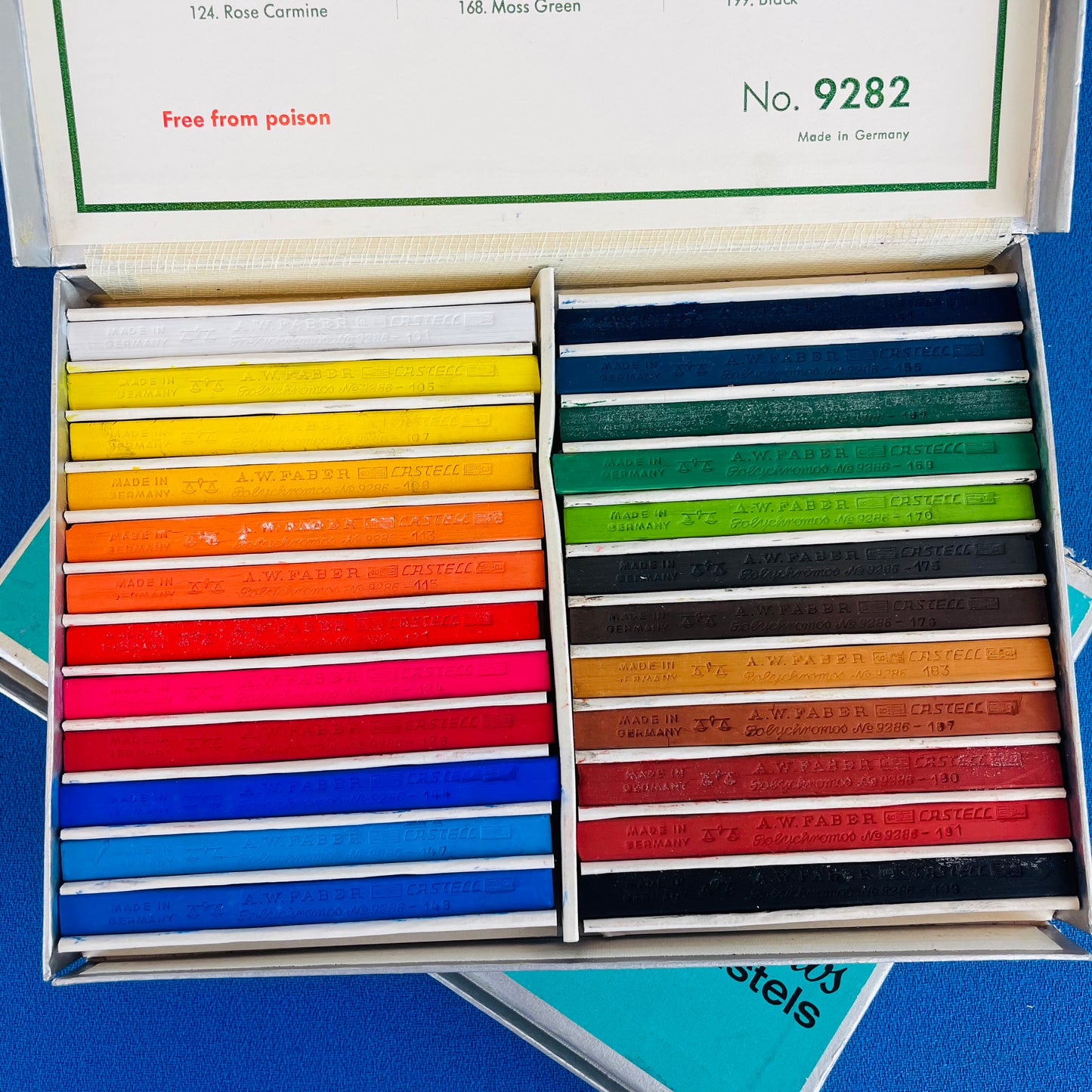 1950's faber-castell polychromos pastels