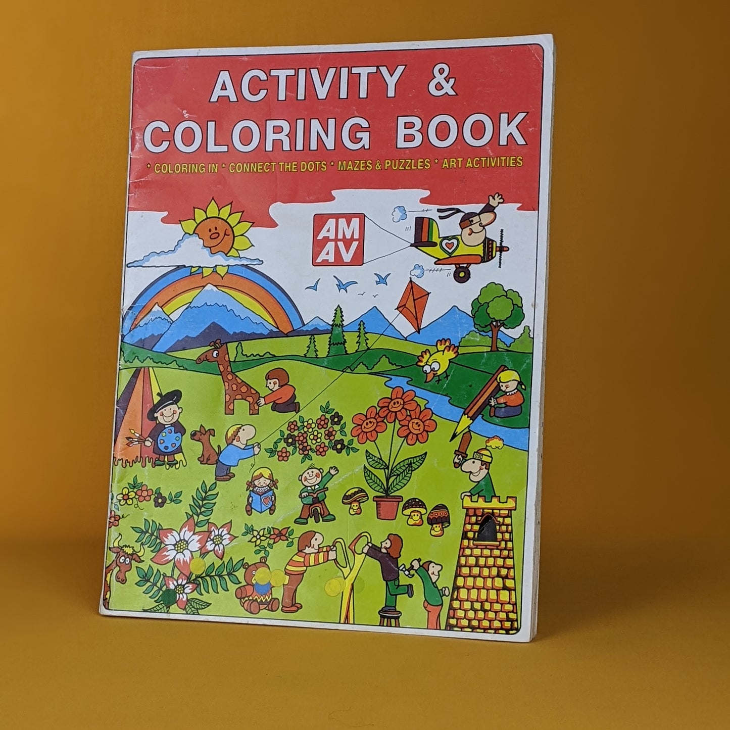 activity & colouring book by amav industries ltd.