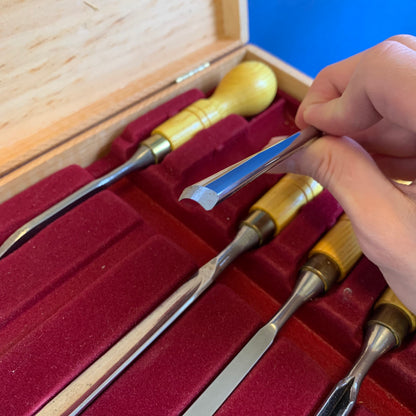 record tools craving chisel set