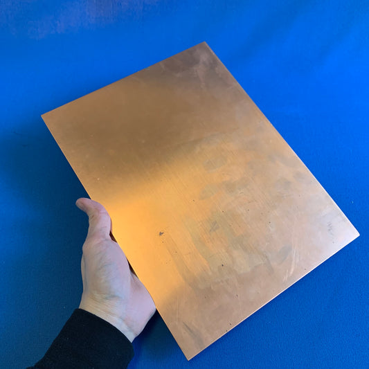 copper plate 9x12 inch