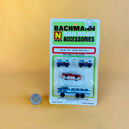 bachmann's railroad accessories - automobile and motor truck sets