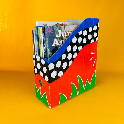 ikea fniss magazine file set of 4