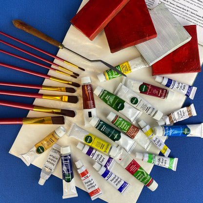 beginner acrylic paint set
