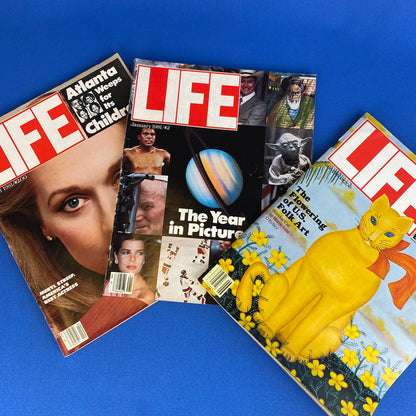 1970's 1980's life magazine